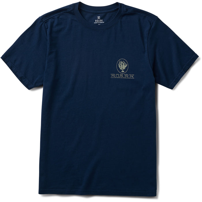 Roark Seaweed Knowledge T-Shirt - Men's Navy