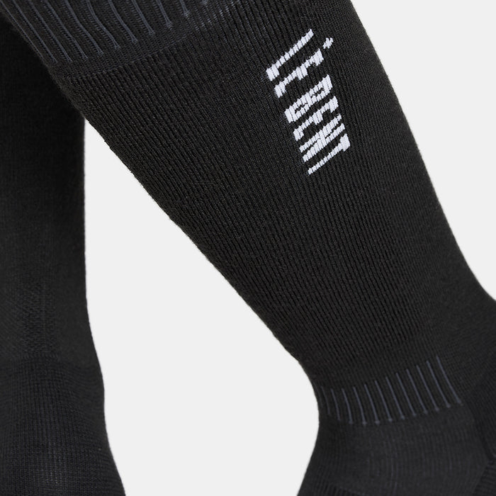 Le Bent Targeted Cushion Logo Snow Socks Black