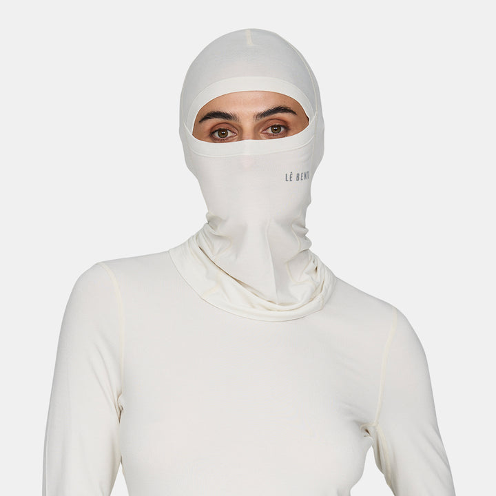 Le Bent Lightweight Balaclava Pearl