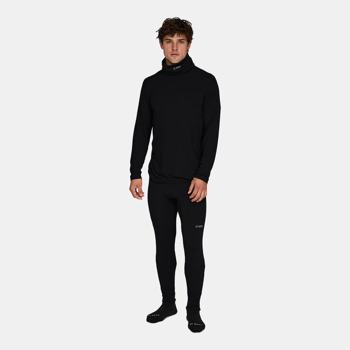 Le Bent Midweight Neck Gaiter Black