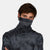 Le Bent Lightweight Neck Gaiter Charcoal Tie Dye