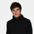 Le Bent Double Up Heavyweight Antarctic Grid Fleece Neck Gaitor Black