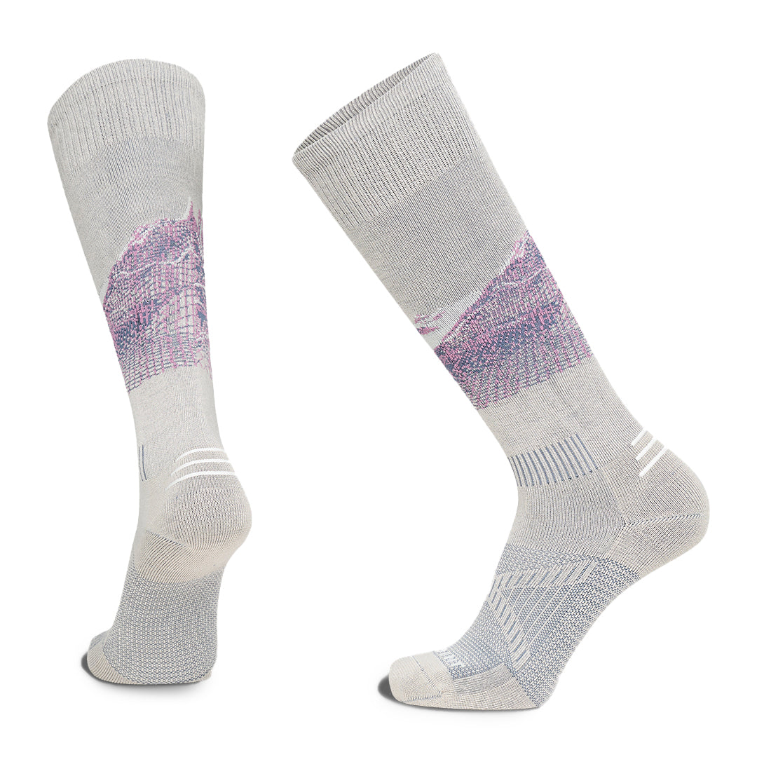 Le Bent Elyse Saugstad Pro Zero Cushion Socks Silver Lining