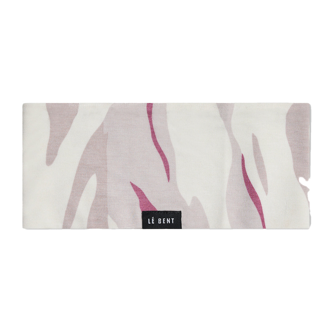 Le Bent Midweight Headband Pearl Snow Gum