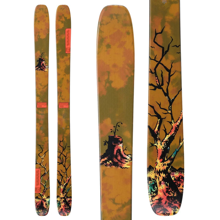 K2 Reckoner 110 Skis + Salomon Strive 12 GW Ski Bindings 2025