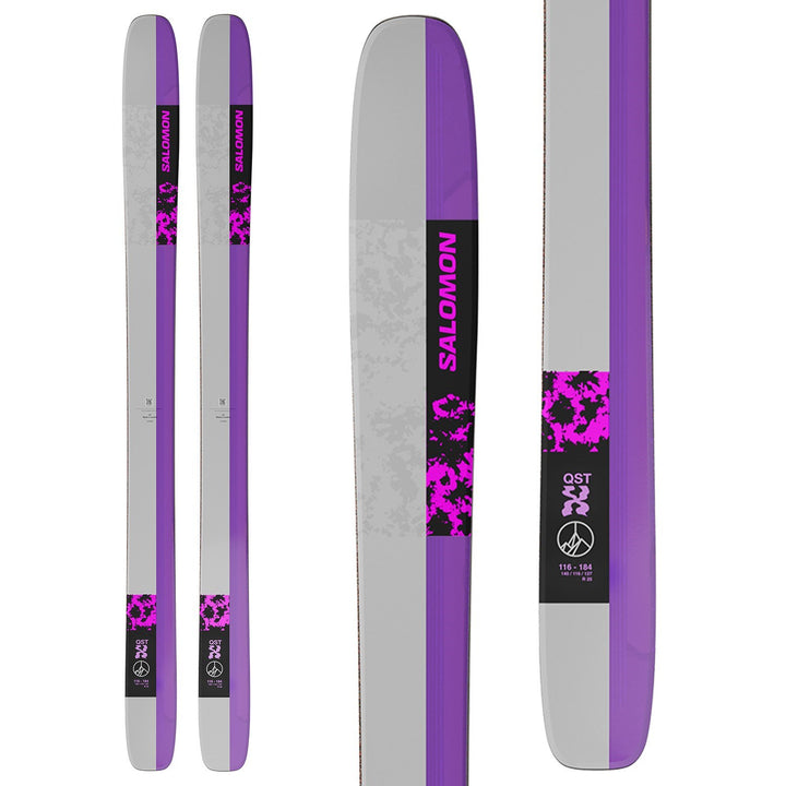 Salomon QST X Skis + Look Pivot 14 GW Ski Bindings 2025