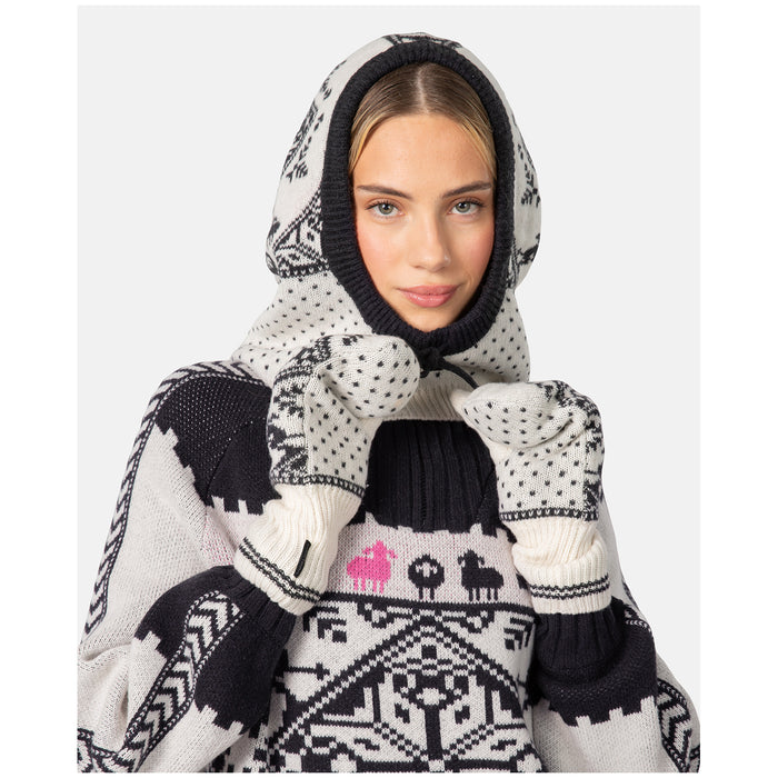 Kari Traa Saga Knit Balaclava - Women's Natural White
