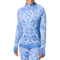 Kari Traa Saga Hood - Women's Sea Blue::Sea Blue