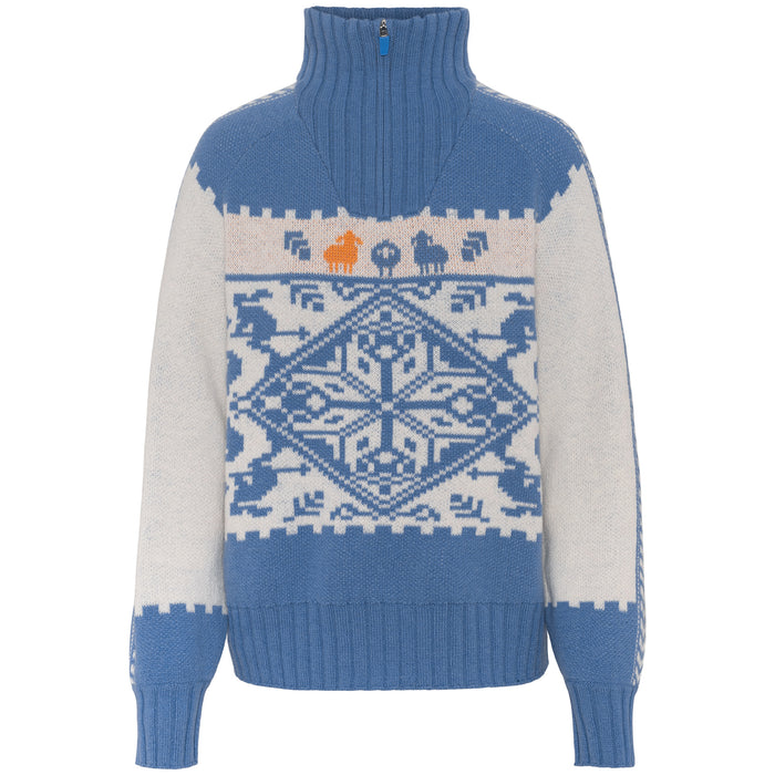 Kari Traa Saga Knit Sweater - Women's Sea Blue