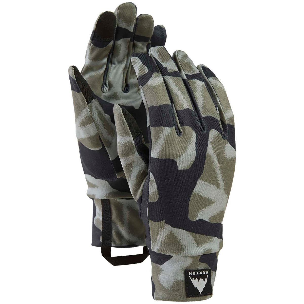 Burton Touchscreen Glove Liners Graffiti Camo