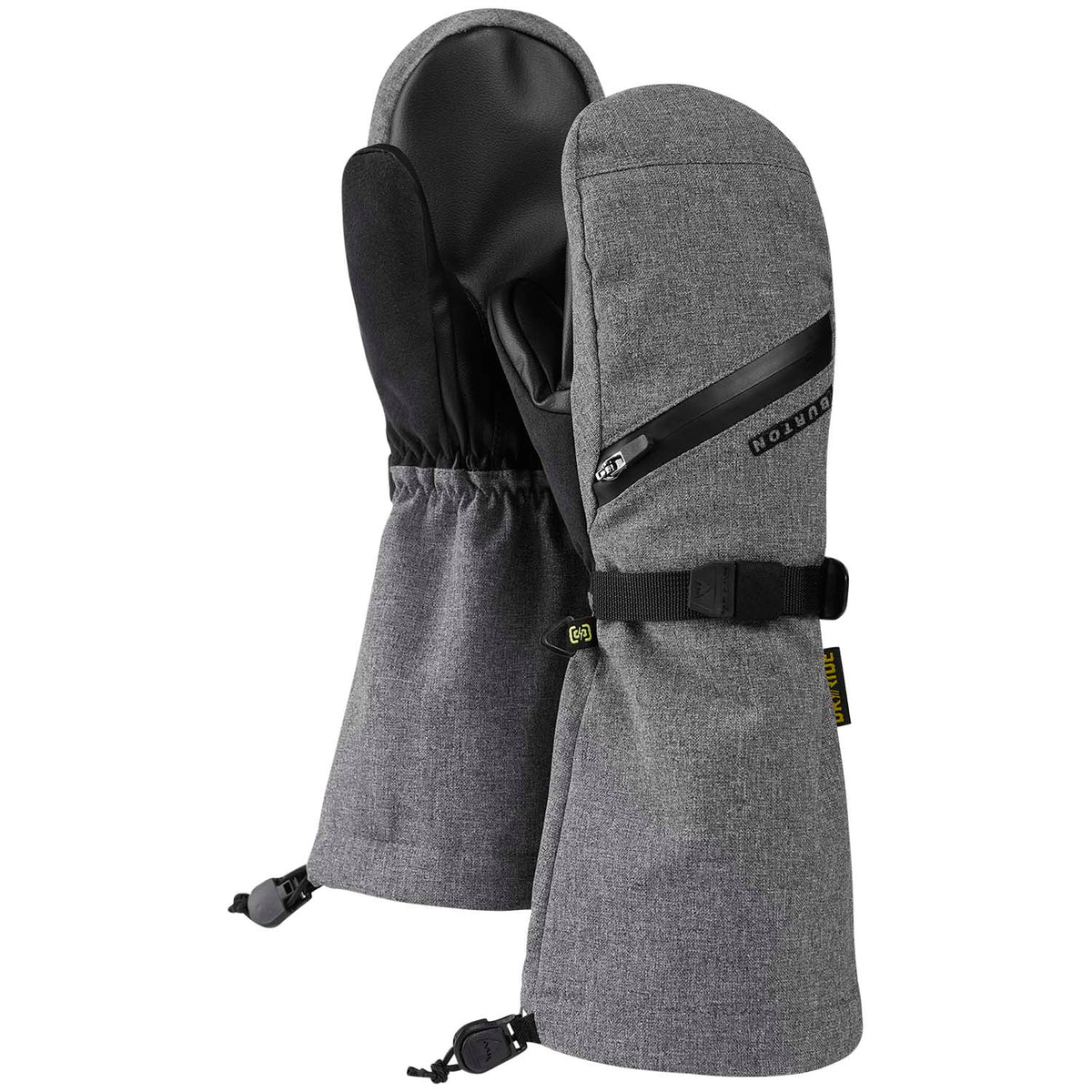Burton Vent Mittens - Kids' Gray Heather