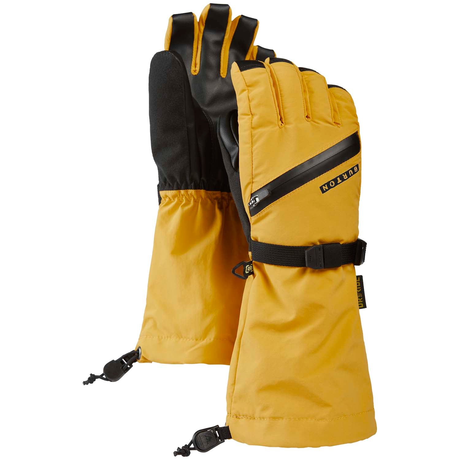 Kids' Burton Vent Gloves, Goldenrod / M