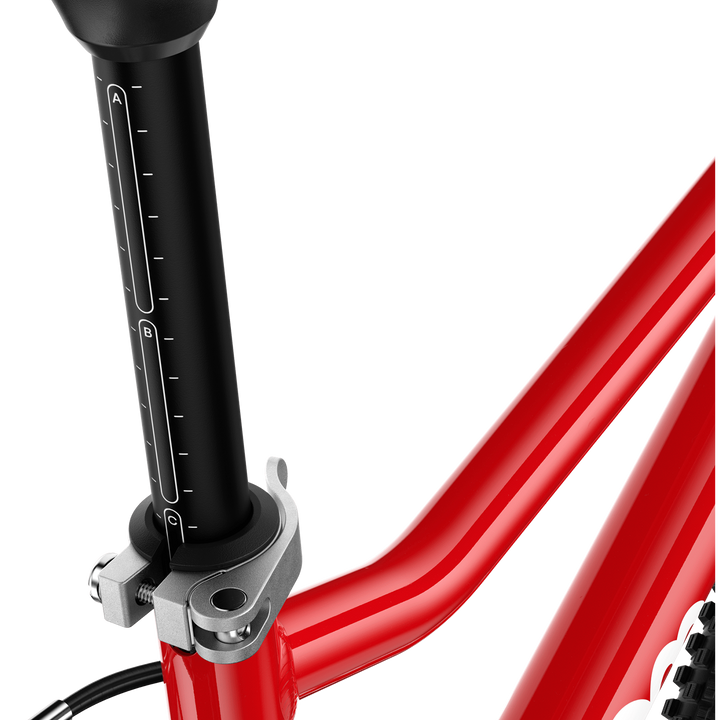 woom GO 3 Complete Mountain Bike - Kids' 2026 woom Red