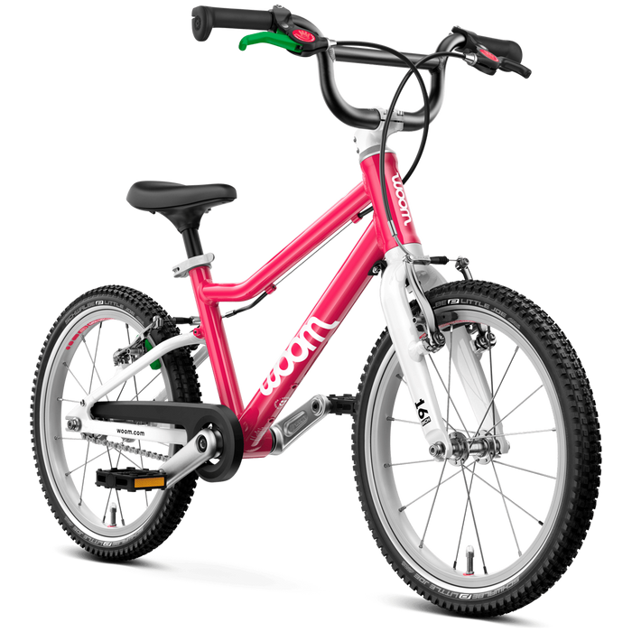 woom GO 3 Complete Mountain Bike - Kids' 2026 Hot Pink