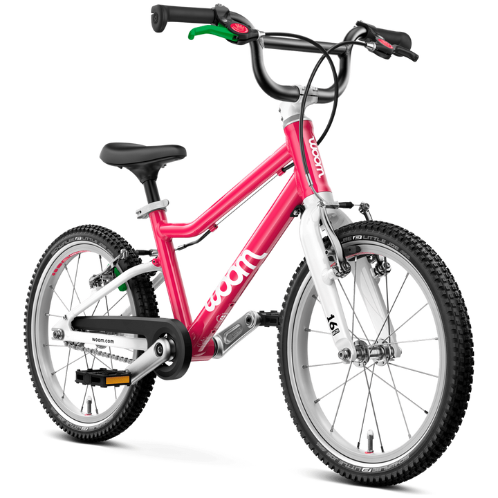 woom GO 3 Complete Mountain Bike - Kids' 2026 Hot Pink