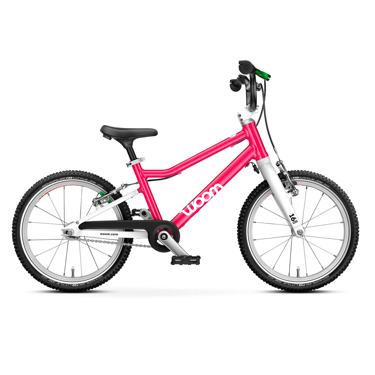 woom GO 3 Complete Mountain Bike - Kids' 2026 Hot Pink