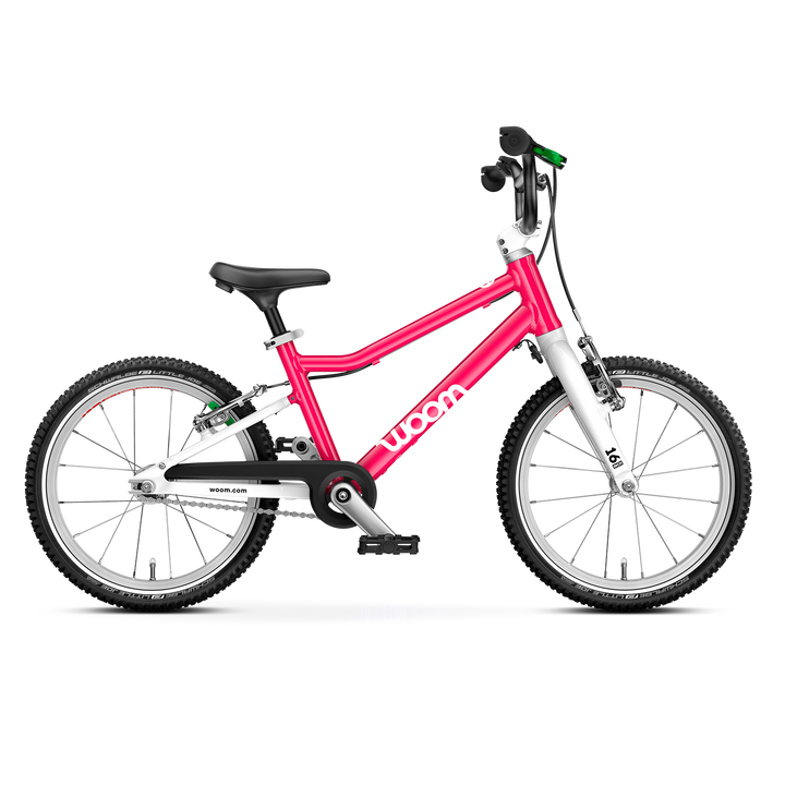 woom GO 3 Complete Mountain Bike - Kids' 2026 Hot Pink
