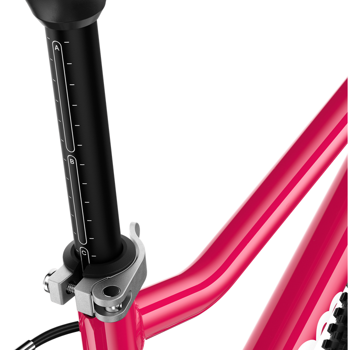 woom GO 3 Complete Mountain Bike - Kids' 2026 Hot Pink