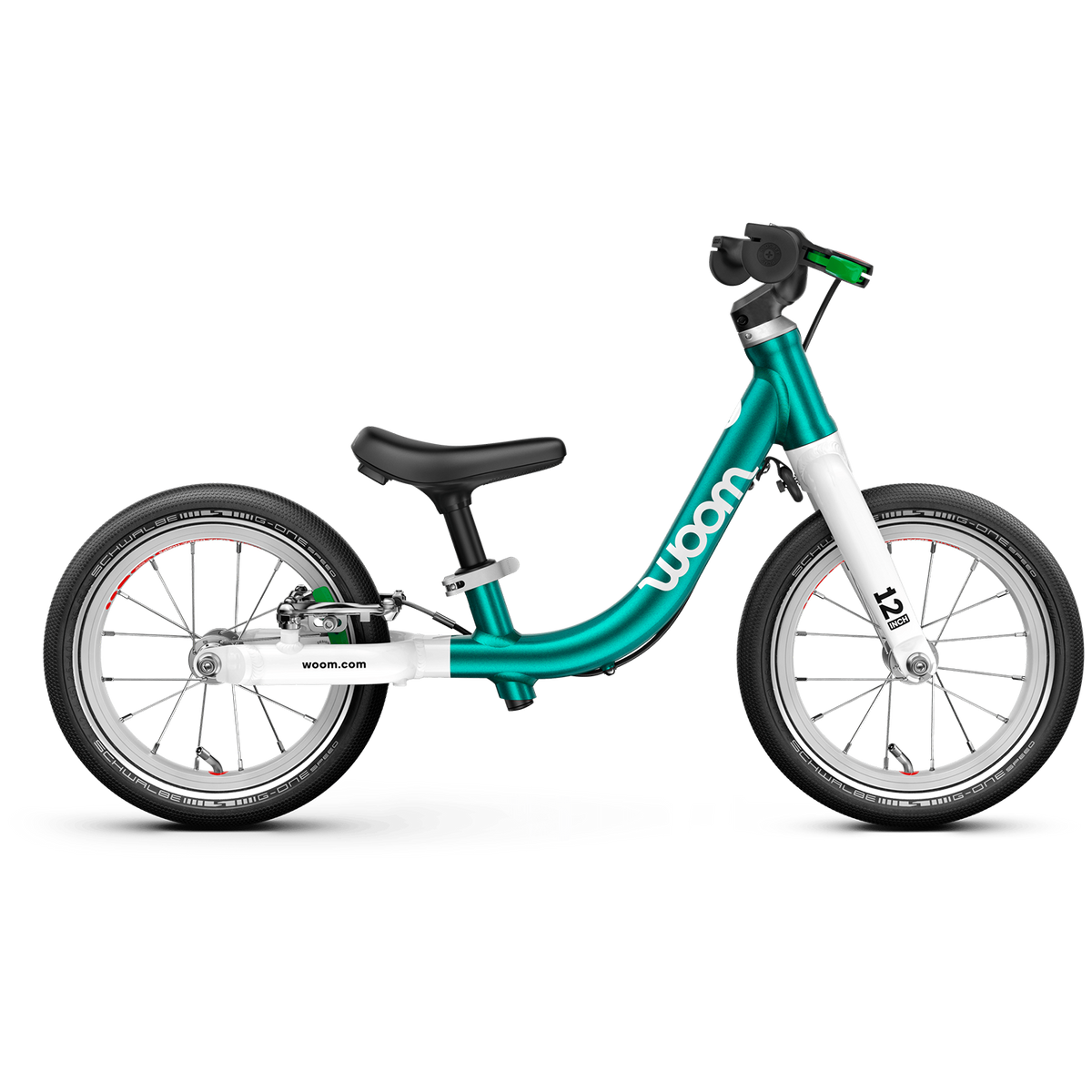 woom GO 1 Complete Mountain Bike - Kids' 2026 Metallic Turquoise