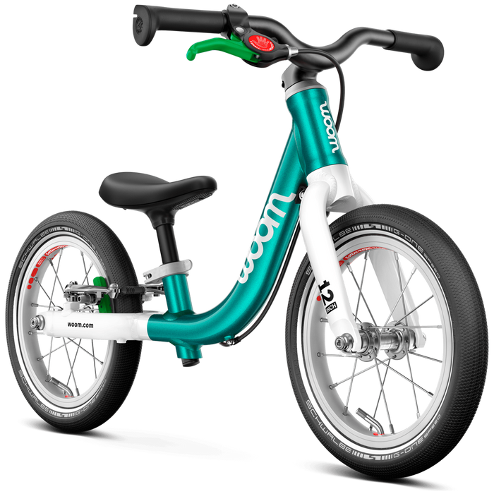 woom GO 1 Complete Mountain Bike - Kids' 2026 Metallic Turquoise