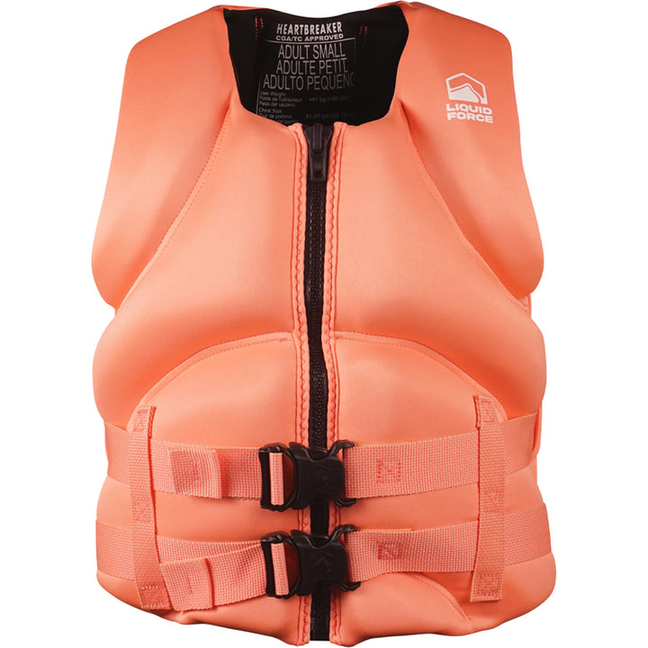 Liquid Force Heartbreaker CGA Wake Vest - Women's Pink