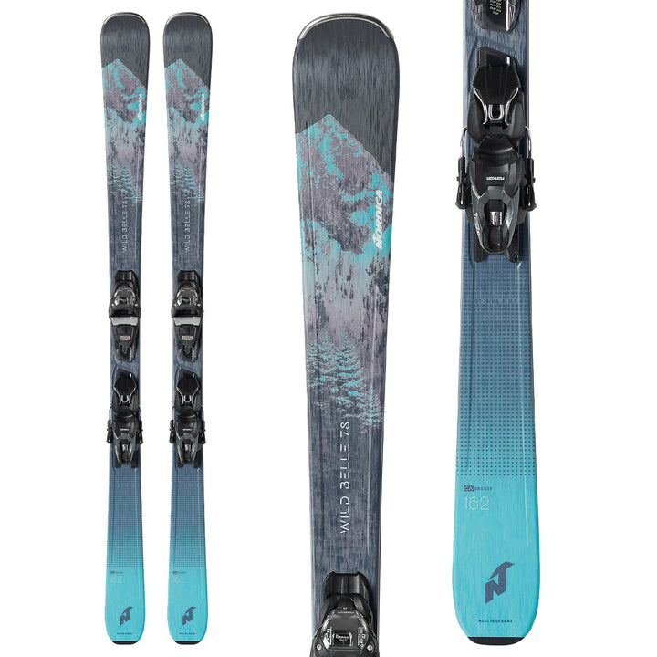 Nordica Wild Belle 78 CA Skis + TP2 Compact 10 Bindings - Women's 2023