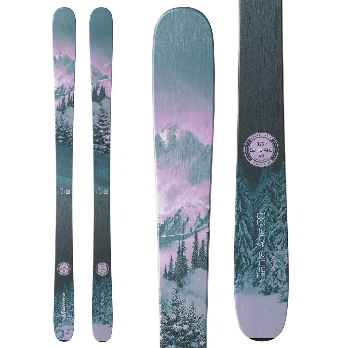 Nordica Santa Ana 88 Skis - Women's 2024