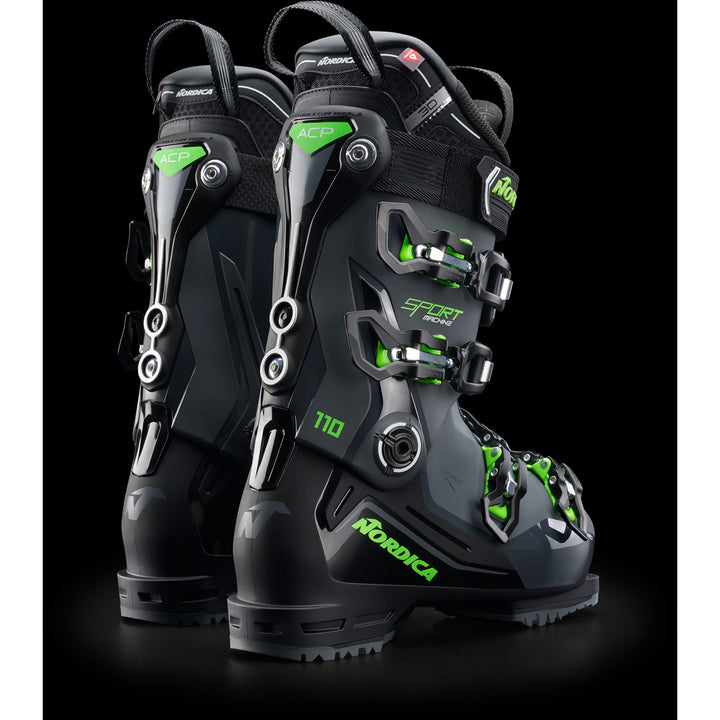 Nordica Sportmachine 3 110 Ski Boots 2025 Anthracite/Black/Green