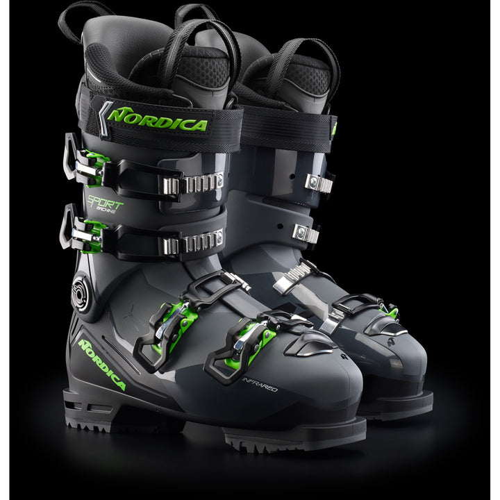 Nordica Sportmachine 3 110 Ski Boots 2025 Anthracite/Black/Green