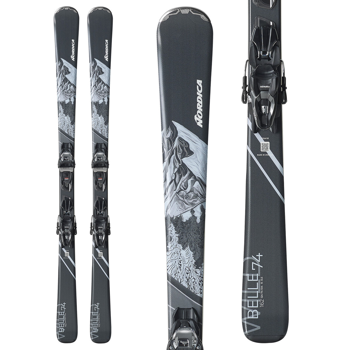 Nordica Wild Belle 74 Skis + TP2 Compact 10 FDT Bindings - Women's 2025