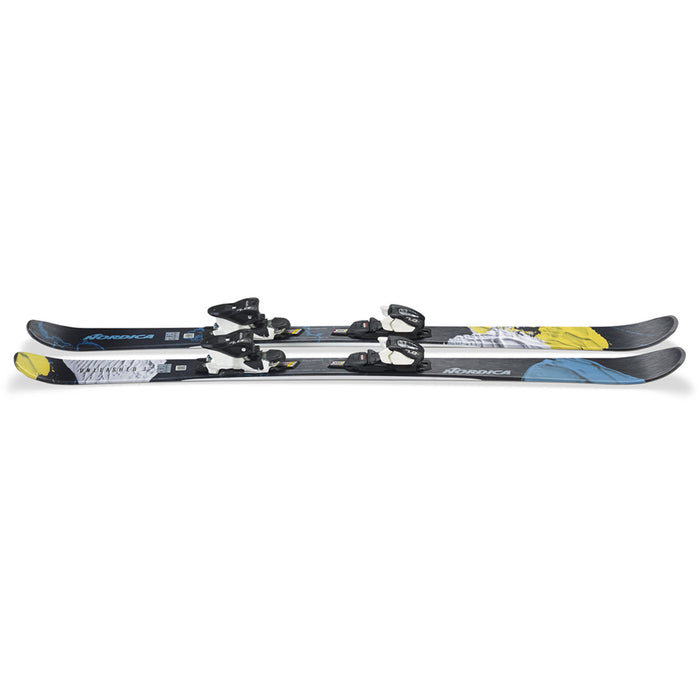 Nordica Unleashed J Skis + FDT 7.0 Bindings - Kids' 2025