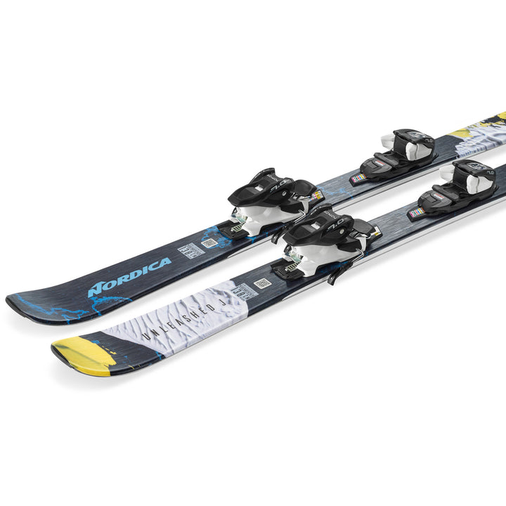 Nordica Unleashed J Skis + FDT 7.0 Bindings - Kids' 2025