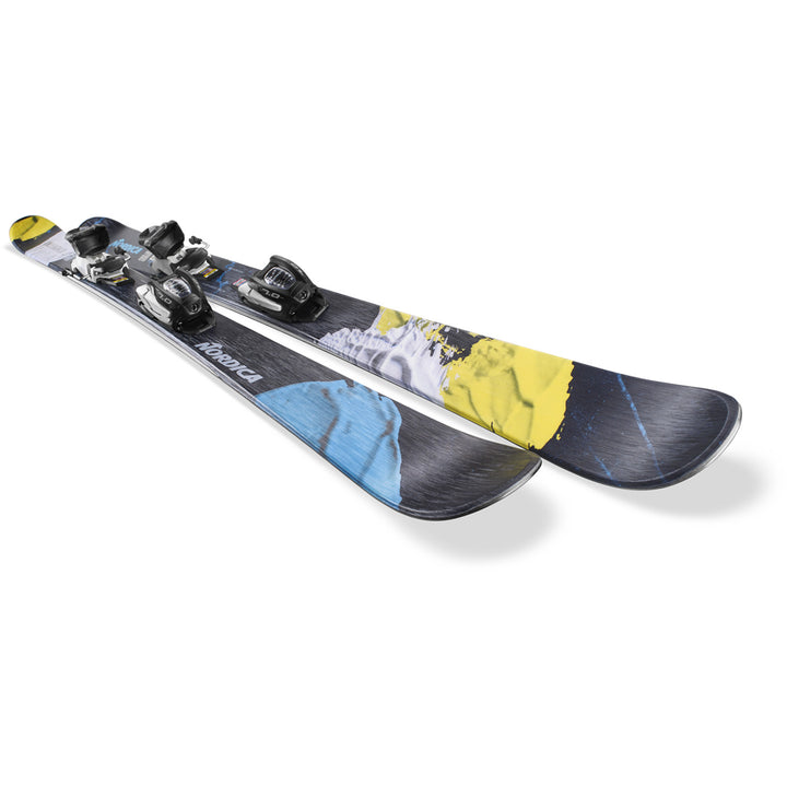 Nordica Unleashed J Skis + FDT 7.0 Bindings - Kids' 2025
