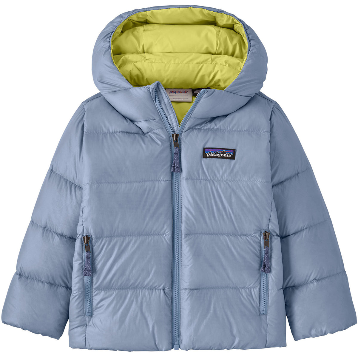 Patagonia Hi-Loft Down Sweater Hoodie - Toddlers' Barnacle Blue