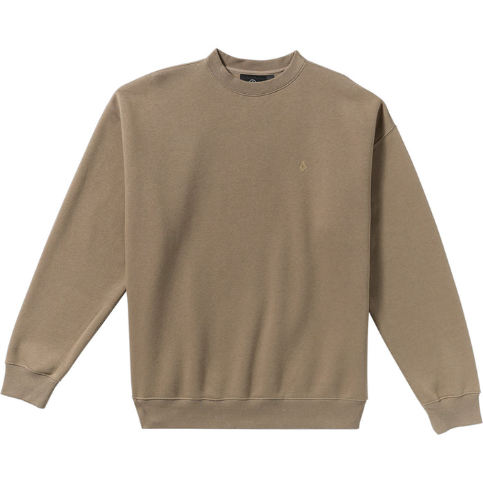 Volcom Single Stone PW Crew Sweater - Men's Brindle