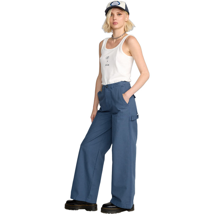 Volcom Full Cut Work Pants - Women's Harbor Blue