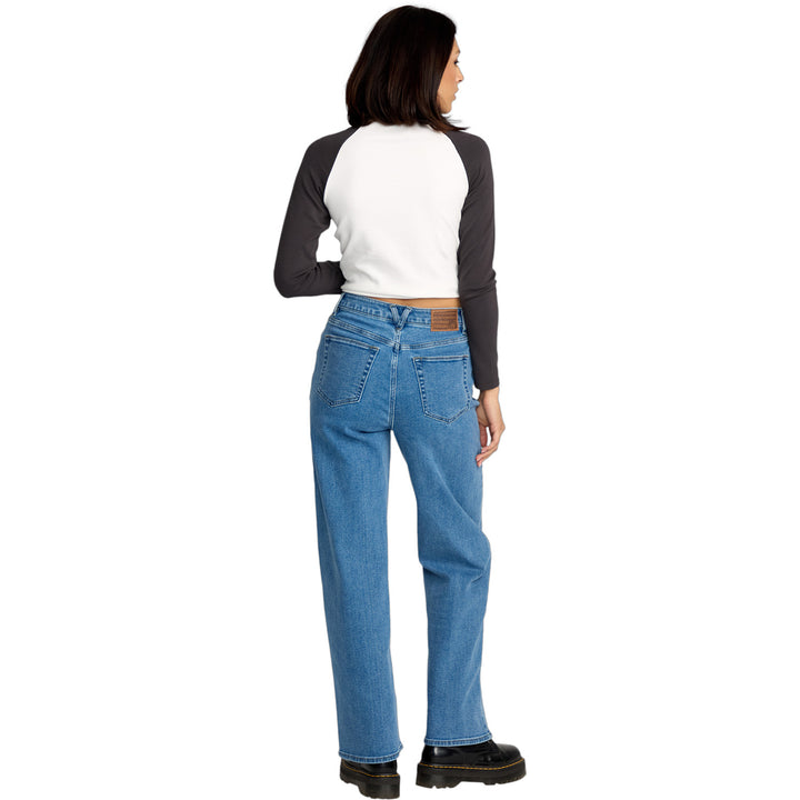 Volcom Stoned BF Hirise Pants - Women's Deep River Blues