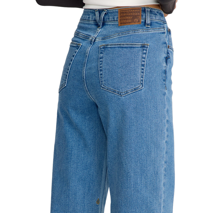 Volcom Stoned BF Hirise Pants - Women's Deep River Blues