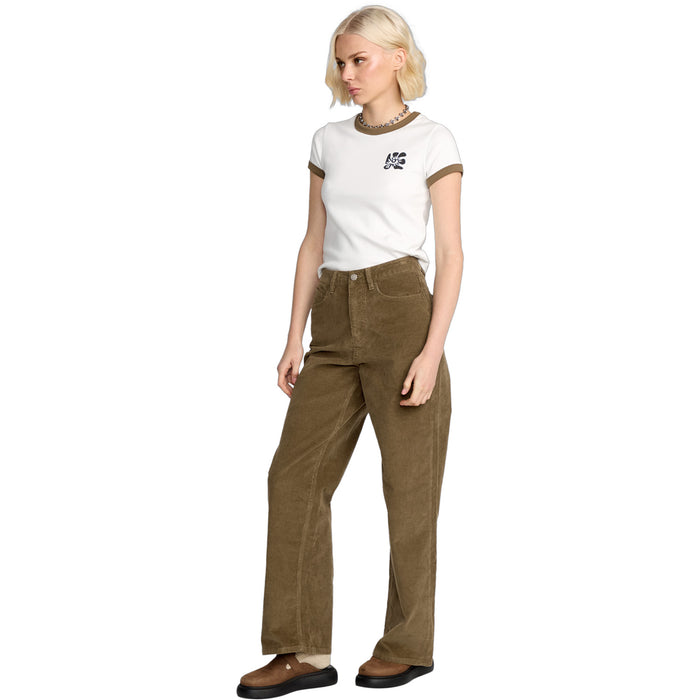 Volcom Stoned BF Hirise Pants - Women's Olive