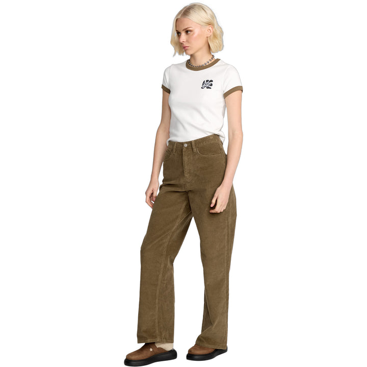 Volcom Stoned BF Hirise Pants - Women's Olive