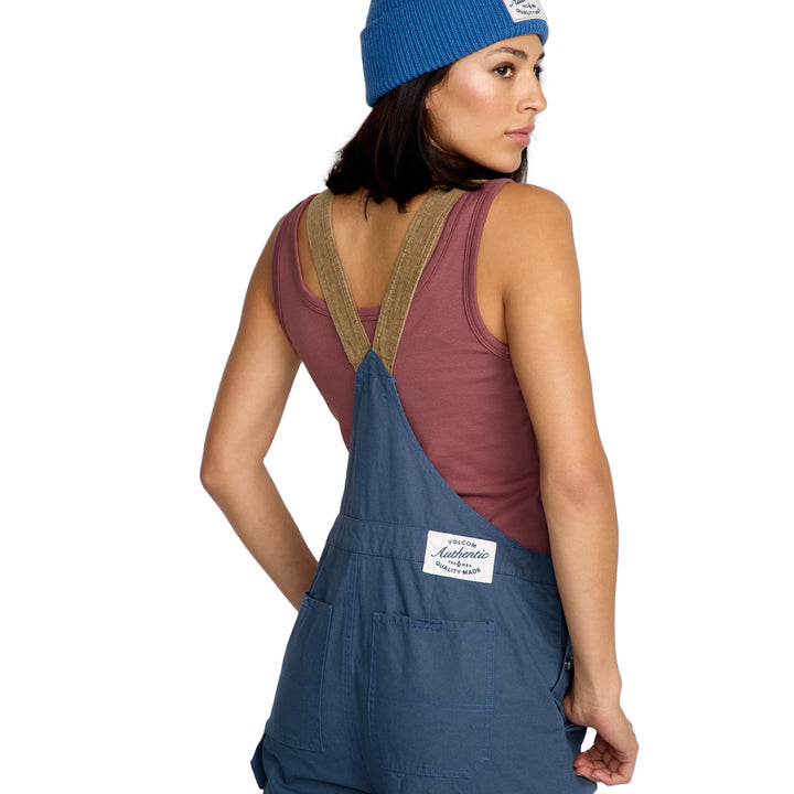 Volcom Full Cut Overalls - Women's Harbor Blue