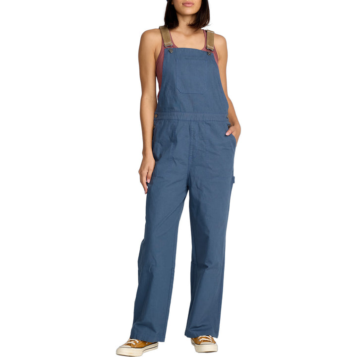 Volcom Full Cut Overalls - Women's Harbor Blue