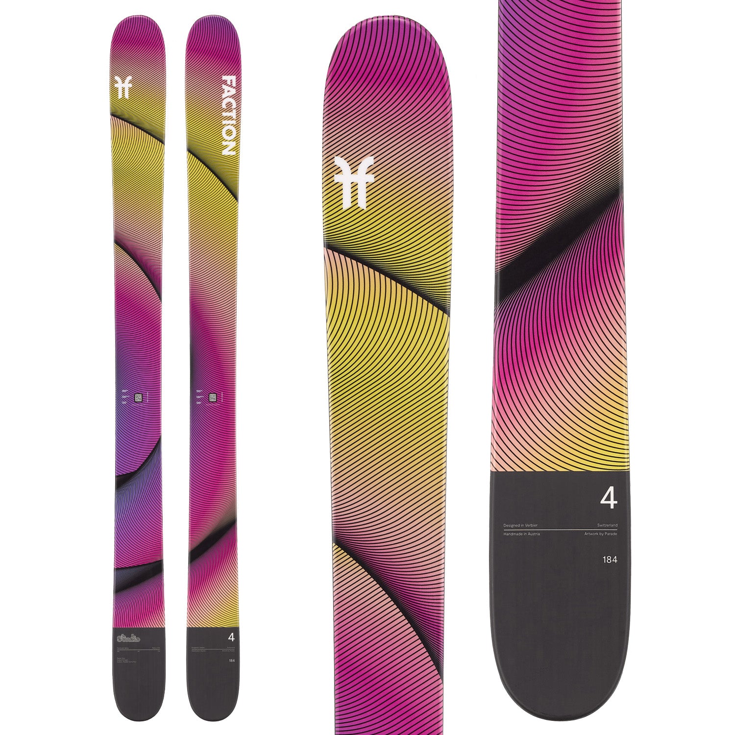 Faction　Studio4 176センチ Faction Studio 4 Skis 2026 – evo