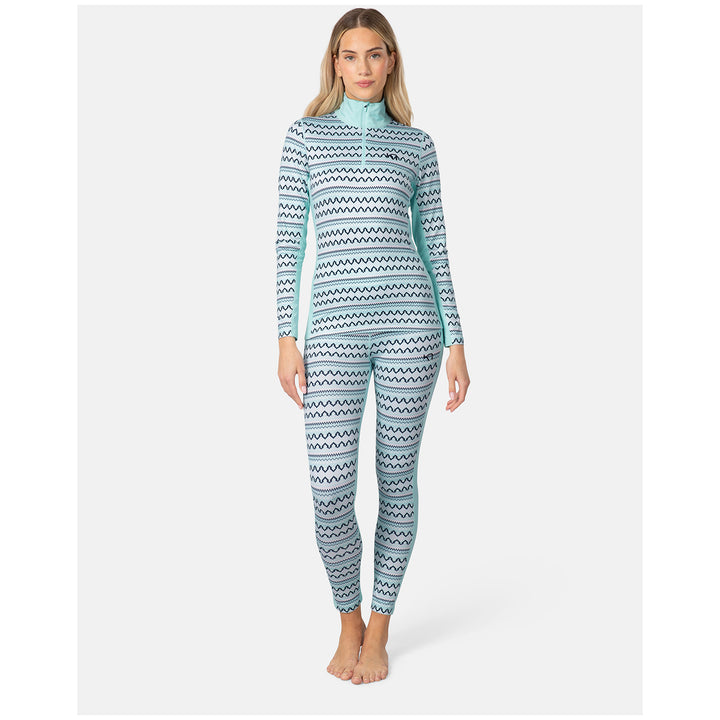 Kari Traa Lilia Half-Zip Top - Women's Wave Turquoise
