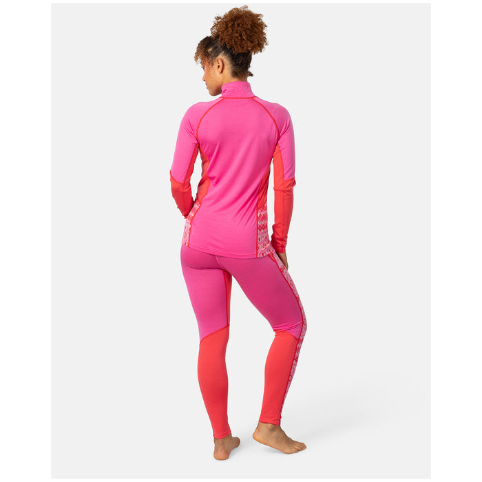Kari Traa Malia Half-Zip Top - Women's Shocking Pink