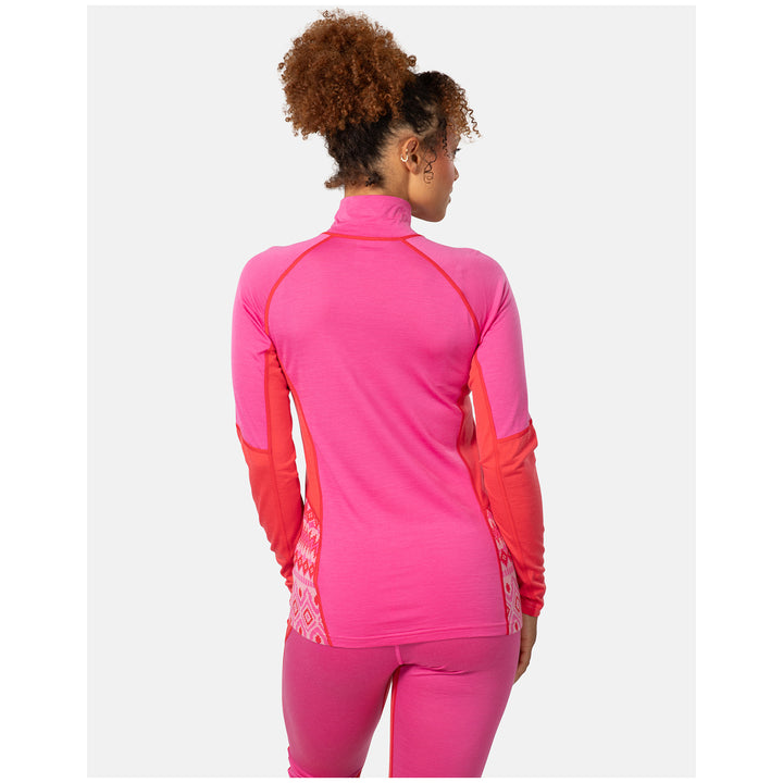 Kari Traa Malia Half-Zip Top - Women's Shocking Pink
