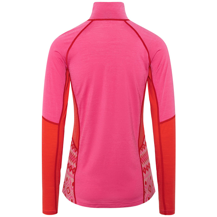 Kari Traa Malia Half-Zip Top - Women's Shocking Pink