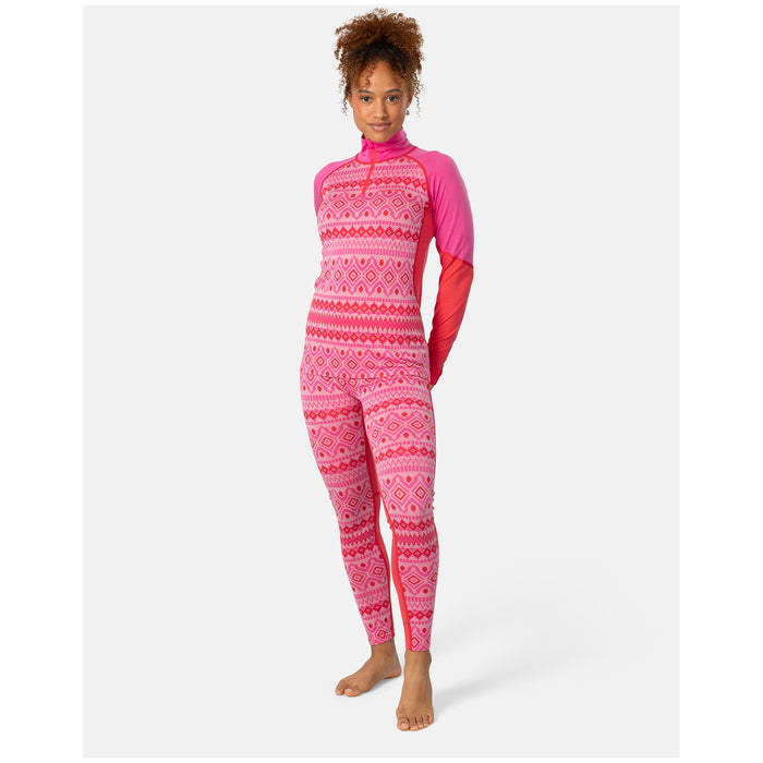 Kari Traa Malia Half-Zip Top - Women's Shocking Pink