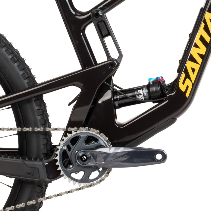 Santa Cruz 5010 5 C S RockShox/Fox evo Exclusive Complete Mountain Bike 2024 Gloss Black/Yellow