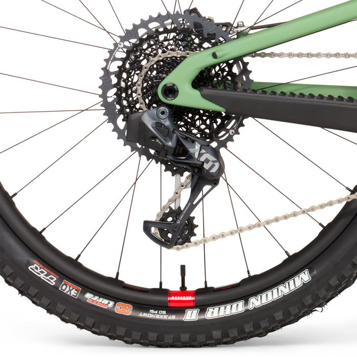 Santa Cruz 5010 5 CC X01 AXS Reserve evo Exclusive Complete Mountain Bike 2024 Matte Spumoni Green